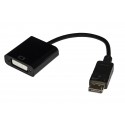 Nilox LKADAT67 cavo e adattatore video 0,15 m DisplayPort DVI-I Nero