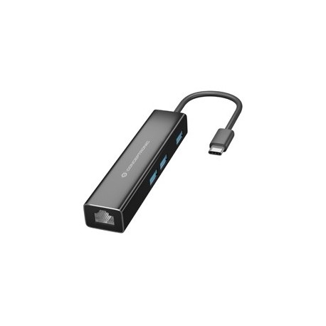 Conceptronic 3 PORT USB 3.0 HUB WITH GIGABIT