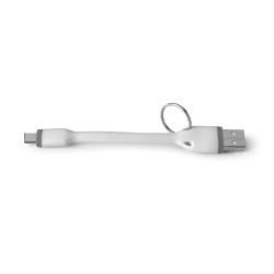 Celly USB TYPEC KEYCHAIN 12 CM WH