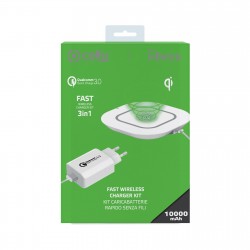 Celly KIT 3 IN 1 WLPAD QC30 CABLE WH