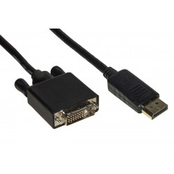 Nilox LKCDPDVI20 cavo e adattatore video 2 m DisplayPort DVI D Nero