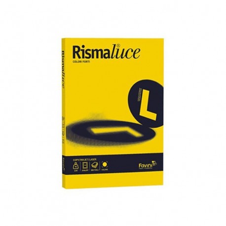 Favini Rismaluce carta inkjet A4 210x297 mm Giallo A69B144