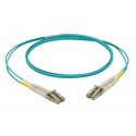 Panduit NKFPZ22LLLSM010 cavo a fibre ottiche 10 m LC OM4 Colore acqua