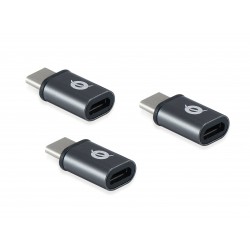 Conceptronic USB C TO MICRO USB OTG ADAPTER 3 PK