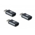 Conceptronic DONN05G adattatore per inversione del genere dei cavi USB 2.0 Type-C USB 2.0 Micro Nero