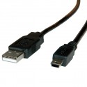 Nilox 11.02.8719 cavo USB 1,8 m USB 2.0 USB A Mini-USB B Nero RO11.02.8719