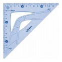 Maped 242421 squadra Triangolo a 45 Plastica Blu, Traslucido 146123