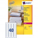 Avery L7654-100 etichetta per stampante Bianco Etichetta per stampante autoadesiva