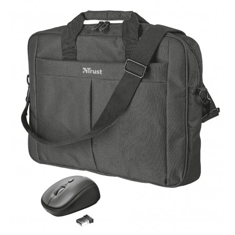 Trust Primo borsa per notebook 40,6 cm 16 Valigetta ventiquattrore Nero 21685