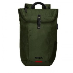 Nilox NXBPODECO borsa per notebook 39,6 cm 15.6 Zaino Verde