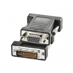 Nilox CRO12033105 cavo di interfaccia e adattatore DVI I VGA Nero