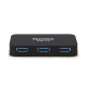 Hamlet Hub usb 3.0 a 4 porte 5 Gbps XHUB430BK