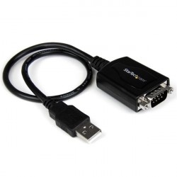 StarTech.com Cavo Adattatore USB 2.0 a Seriale RS232 DB9 con interfaccia COM Adattatore professionale USB a DB9 RS232 ad...