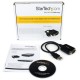 StarTech.com Cavo Adattatore USB 2.0 a Seriale RS232 DB9 con interfaccia COM Adattatore professionale USB a DB9 RS232 ad...