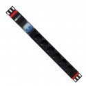 WP Europe N-PDU-G02-06 unità di distribuzione dellenergia PDU 6 presae AC 1U Nero, Rosso