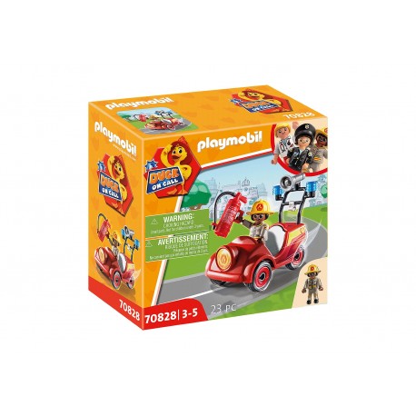 Playmobil DOC MINI CAR DEI VIGILI DEL FUOCO