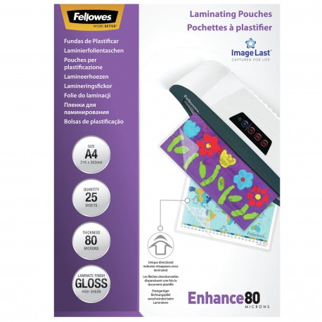 Fellowes 5396205 pellicola per plastificatrice 25 pz