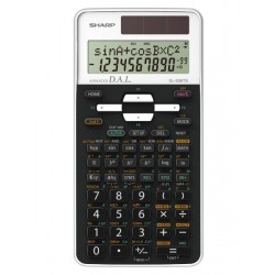 Sharp EL506TSBWH calcolatrice Tasca Calcolatrice scientifica Nero, Bianco SH EL506TSBWH
