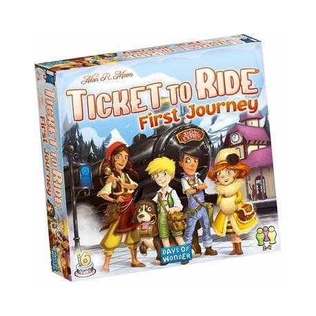 Asmodee Ticket To Ride First Journey Europe 8516