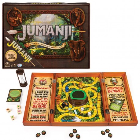 Spin Master Editrice Giochi Jumanji In Legno 6062356