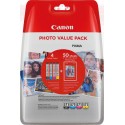 Canon CLI-571 CMYBK cartuccia dinchiostro 4 pz Originale Resa standard Nero, Ciano, Giallo, Magenta 0386C007