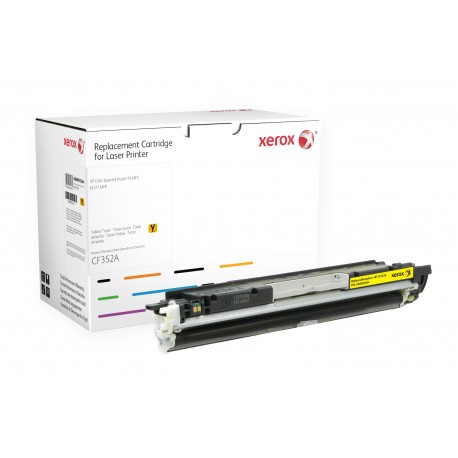 Xerox Cartuccia toner giallo. Equivalente a HP CF352A. Compatibile con HP Colour LaserJet Pro M176 MFP, Colour LaserJet Pro ...