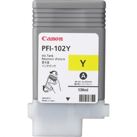 Canon PFI 102Y cartuccia dinchiostro Originale Giallo 0898B001AA