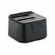 Conceptronic DDE02B docking station per unit di archiviazione USB 3.2 Gen 1 3.1 Gen 1 Type B Nero