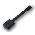 DELL USB-C - USB-A 3.0 cavo USB 0,131 m Nero DBQBJBC054