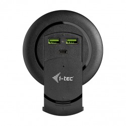 i tec Built in Desktop Fast Charger, USB C PD 3.0 3x USB 3.0 QC3.0, 96 W CHARGER96WD