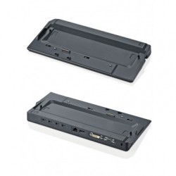 Fujitsu S26391 F1557 L110 replicatore di porte e docking station per notebook Nero