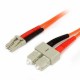 StarTech.com Cavo patch duplex in fibra multimodale 62,5125 2 m LC SC FIBLCSC2