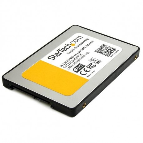 StarTech.com Adattatore SSD M.2 a 2,5 SATA III Convertitore NGFF Disco rigido a stato solido SSD con custodia protettiva ...