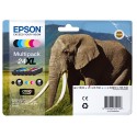 Epson Elephant Multipack 6-colours 24XL Claria Photo HD Ink C13T24384021