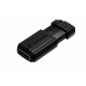 Verbatim PinStripe Memoria USB da 64 GB Nero 49065