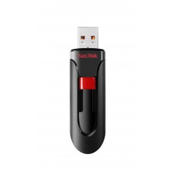 Sandisk Cruzer Glide unit flash USB 64 GB USB tipo A 2.0 Nero, Rosso SDCZ60 064G B35