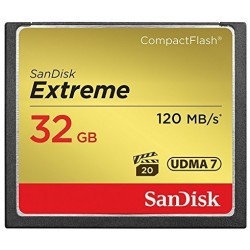Sandisk 32GB Extreme memoria flash CompactFlash SDCFXSB 032G G46