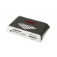 Kingston Technology USB 3.0 High Speed Media Reader lettore di schede USB 3.2 Gen 1 3.1 Gen 1 Grigio, Bianco FCR HS4