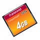 Transcend TS4GCF133 memoria flash 4 GB CompactFlash MLC