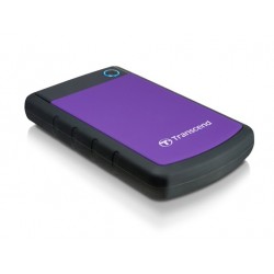 Transcend StoreJet 25H3P USB 3.0, 2TB disco rigido esterno 2000 GB Nero, Porpora TS2TSJ25H3P