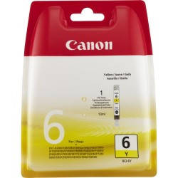 Canon Cartuccia dinchiostro giallo BCI 6Y 4708A002AA