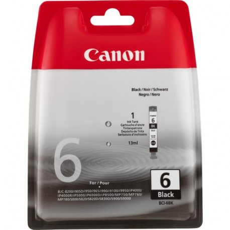 Canon Cartuccia dinchiostro nero BCI 6BK 4705A002AA