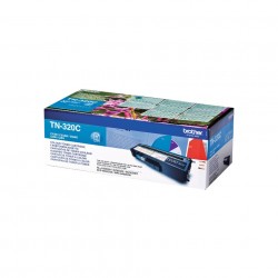 Brother TN 320C cartuccia toner 1 pz Originale Ciano TN320C