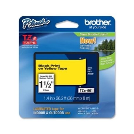 Brother TZe 661 nastro per etichettatrice TZ TZE661