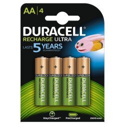 Duracell 4xAA 2400mAh Batteria ricaricabile 057050