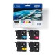Brother LC985VALBP cartuccia dinchiostro 4 pz Originale Nero, Ciano, Magenta, Giallo