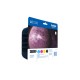 Brother LC1220VALBP cartuccia dinchiostro 4 pz Originale Nero, Ciano, Magenta, Giallo