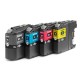 Brother LC127XLVALBP cartuccia dinchiostro 4 pz Originale Nero, Ciano, Magenta, Giallo