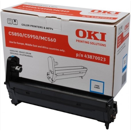 OKI Cyan image drum for C58505950 Originale 43870023