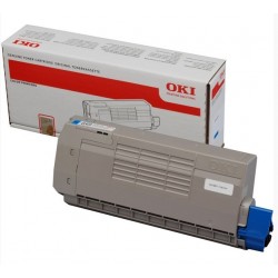 OKI Cyan Toner Cartridge cartuccia toner Originale Ciano 44318607